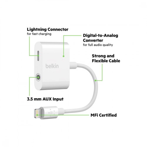 Belkin Audio & Charge Rockstar iPhone Hub